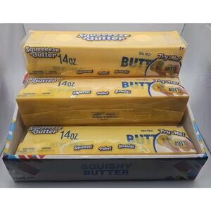 Butter Squishy 14oz Lot Of (6) New In Box Toymendous Squeeze Butter